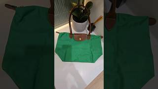 Longchamp Le Pliage Original Medium Green  unbox longchamp lepliage unboxing workbag [upl. by Ebeohp]