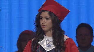 Valedictorian Reveals Undocumented Status in Speech [upl. by Nolram759]