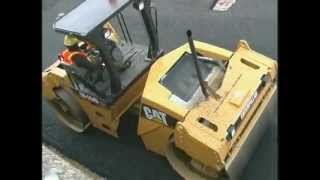 Cat® CB534D XW Asphalt Compactor Machine Introduction [upl. by Aicilram795]