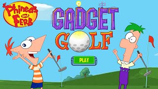 Phineas and Ferb Gadget Golf  Gameplay [upl. by Reagen]