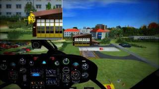 Christoph 18 Landung FSX HD [upl. by Dohsar]