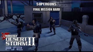 Conflict Desert Storm II Back to Baghdad PS2  FINAL Mission HARD [upl. by Kerwinn]