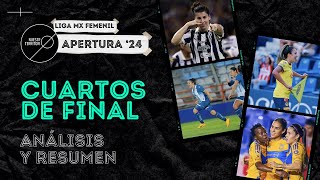 Resumen Cuartos de Final  Liga MX Femenil [upl. by Christoffer]