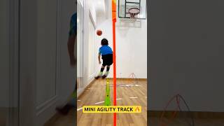 MINI AGILITY TRACK 🔥 SPEED 🌟 MUST TRY speedandagility exerciseathome sports [upl. by Zita425]