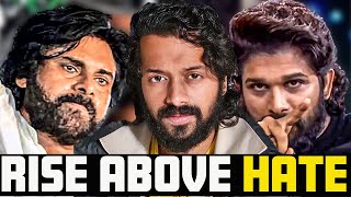 🚨Allu Arjun Vs Pawan Kalyan🚨  Who Is Right  Telugu  Aye Jude ✊ [upl. by Vine]