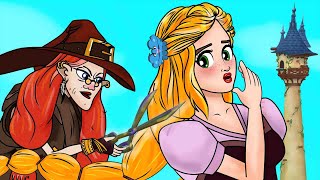 Raiponce  Série Episodes 1234 5678  Dessin Animé  Conte de Fées avec lesptitszamis [upl. by Dilahk831]