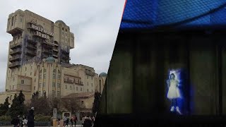 Twilight Zone Tower Of Terror Walt Disney Studios Paris 2023 4K Full Ride [upl. by Monteria]