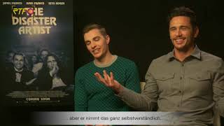 The Disaster Artist  Interview mit Dave Franco und James Franco  RTF1 Cinenews [upl. by Hgieloj245]