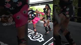 Wiz Khalifa throws hands with Superlek during a sparring session 😂🔥 MuayThai CombatSports [upl. by Annail]