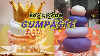 Perfect Gumpaste Recipe  Home made easy amp quickdry gumpaste  Malayalam  First Bite by Raheesha [upl. by Charlotta]