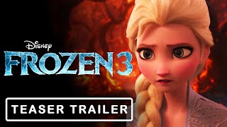 FROZEN 3 2025 Teaser Trailer  Disney Animation Idina Menzel Kristen Bell Movie HD [upl. by Kneeland]