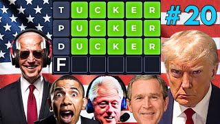 US Presidents Play WORDLE 20  Feat Bill Clinton [upl. by Yecaj806]