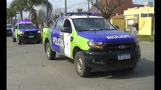 Manifestación de la Policía Bonaerense en caravana [upl. by Thomasin]