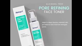 Reequil Pore Refining Face Toner [upl. by Annij600]