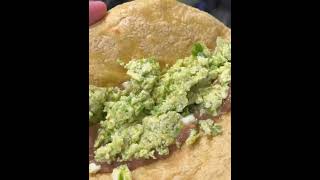 Revoltillo Verde Tortillas De Maiz Amarillo Estilo San Luis Potosi😋🌶️ food comidasmexicanas [upl. by Adnovoj]