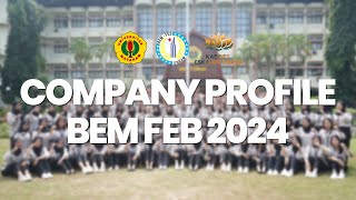 Company Profile BEM FEB UNRAM 2024 [upl. by Arenat]