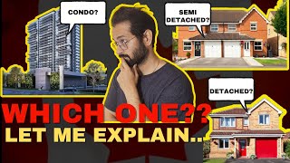 Type of Houses in Canada 🇨🇦 Explained  Which House Fits Best for your NEEDS [upl. by Ellicec]