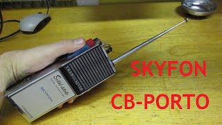 Oude SKYFON 27Mc walkietalkie opknappen [upl. by Attenwahs]