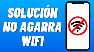 Haz esto SI el TELÉFONO NO AGARRA WIFI 2024 Conectado Sin Internet [upl. by Apthorp]