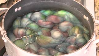 Overdyeing Hand Dyed Roving [upl. by Draner335]