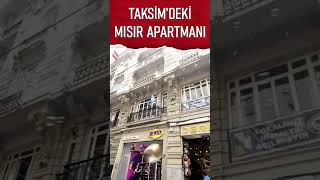 Taksim Mısır Apartmanı Tarihi  Mısır Apartmanı [upl. by Nalro]