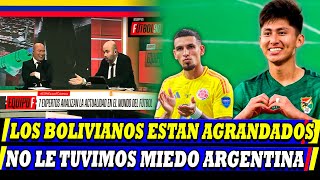 PRENSA COLOMBIANA HABLA DE BOLIVIA COMO UN EQUIPO AGRANDADO ESPN F90 CUAL SERIA TITULAR COMO LATERAL [upl. by Neils]