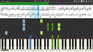 Loïc Nottet  Mr Mme  Piano tutorial and cover Sheets  MIDI [upl. by Christalle]