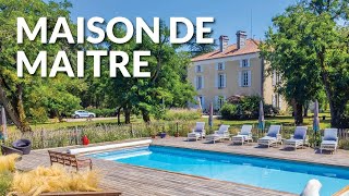 WONDERFUL MAISON DE MAITRE  Set in the Landes with 2 gîtes studio and heated pool  A22640BRU40 [upl. by Guendolen]