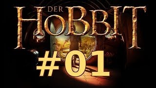 DER HOBBIT  01  Eine unerwartete Reise  Lets play Der Hobbit DEUTSCHFULL HD [upl. by Shayn]