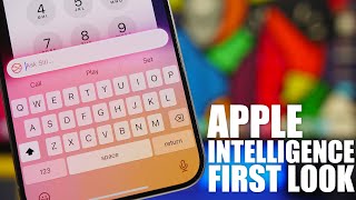 iOS 181  NEW Apple Intelligence Features First Look [upl. by Risser]