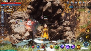 DEFEATING GIANT ROCK FIEND GINKO VALLEY MIR4 [upl. by Farmelo211]