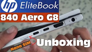 HP Elitebook 840 Aero G8 16 GB RAM Unboxing  HP Laptop Elitebook Series Unboxing🔥 [upl. by Gnauq]