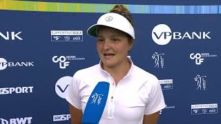 Fatima Fernandez Cano Sunday Flash Interview 2024 Swiss Ladies Open © Ladies European Tour [upl. by Nordek]