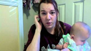 Cloth Diaper Review Go Green  I tried lol [upl. by Zehcnas882]