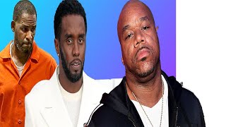 R Kelly supports P Diddy on a jailhouse phone call with Whack 100 [upl. by Ahsart]