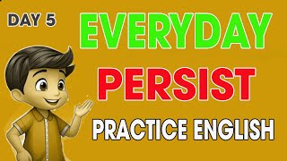 Practice listening to English learn 20 English sentences every day  day 5 [upl. by Krein129]