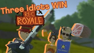 Three Idiots WIN Rec Royale Ft AwesomelordRR and thefractalteam [upl. by Aniuqaoj]