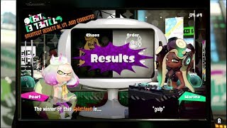 Splatoon 2 Splatfest 27 Results Chaos vs Order Final Fest [upl. by Brooke643]