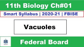 Vacuoles Structure Function and Types Class 11 Biology ilmi stars academy [upl. by Ecarret761]