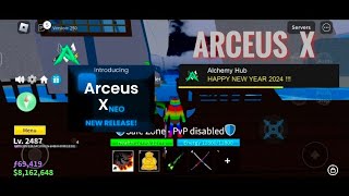 HOW TO DOWNLOAD AND INSTALL ARCEUS X NEO  ARCEUS X BLOX FRUIT [upl. by Joseito]