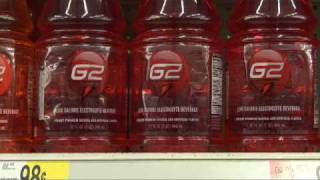 Sports Drinks Review Vitamin Water Propel G2  More [upl. by Ylim]