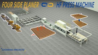 HIGH FREQUENCY Wood Board Press Machine Is It REALLY Worth It [upl. by Vookles183]