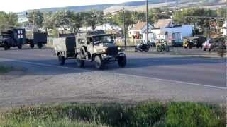 MVPA Alaska Highway Convoy 2012 Scout Group 1 [upl. by Yekim]