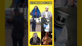 AUTOTUNE vs NO AUTOTUNE  shorts viral  music autotune [upl. by Gnahk531]