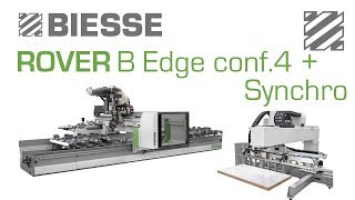 Biesse Rover B Edge conf4  Synchro [upl. by Ahsiyn]