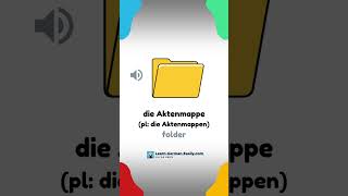 Learn German Words for Office Supplies [upl. by Aidnac]