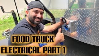 Food Truck Electrical How to Install a Generator Plug [upl. by Noed]