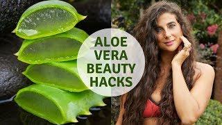 Aloe Vera Face Mask amp Digestion Hacks Part 2 [upl. by Ylatfen]