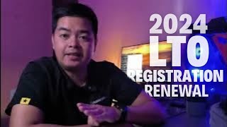 LTO Motorcycle Registration Renewal 2024 of my ADV 160 [upl. by Eitsirhc627]