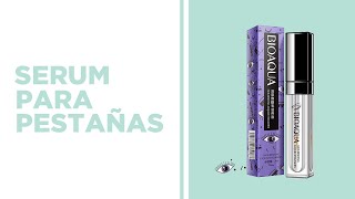 Serum para alargar pestañas de Bioaqua [upl. by Vories]